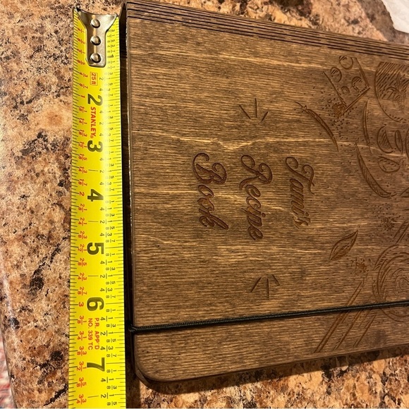 Wood Write Your Own Cookbook,‎ Recipe Book Binder, Tami’s recipe book - Picture 8 of 8